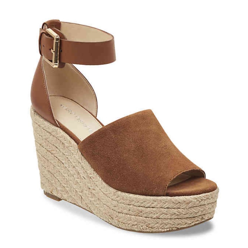 marc fisher cala espadrille platform sandals SZ 7 - Picture 7 of 7